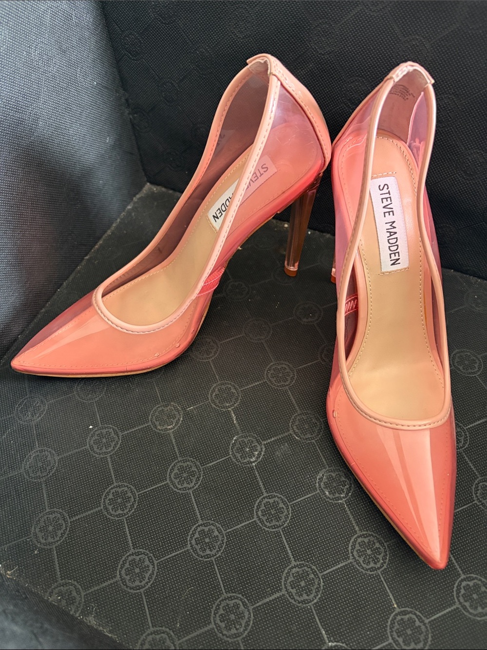 Steve Madden Coral Patent Pointed Toe Stiletto Pumps